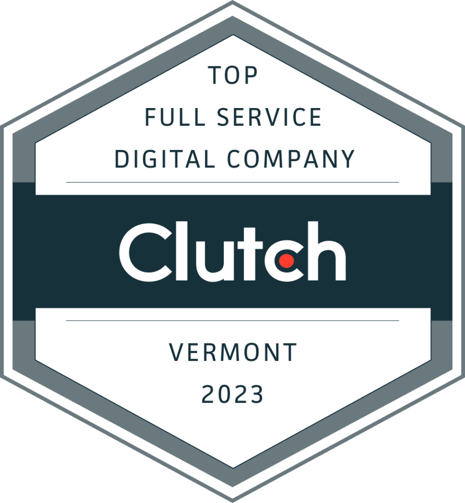 Top full service digital company, Clutch Badge